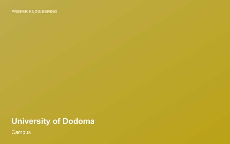University of Dodoma